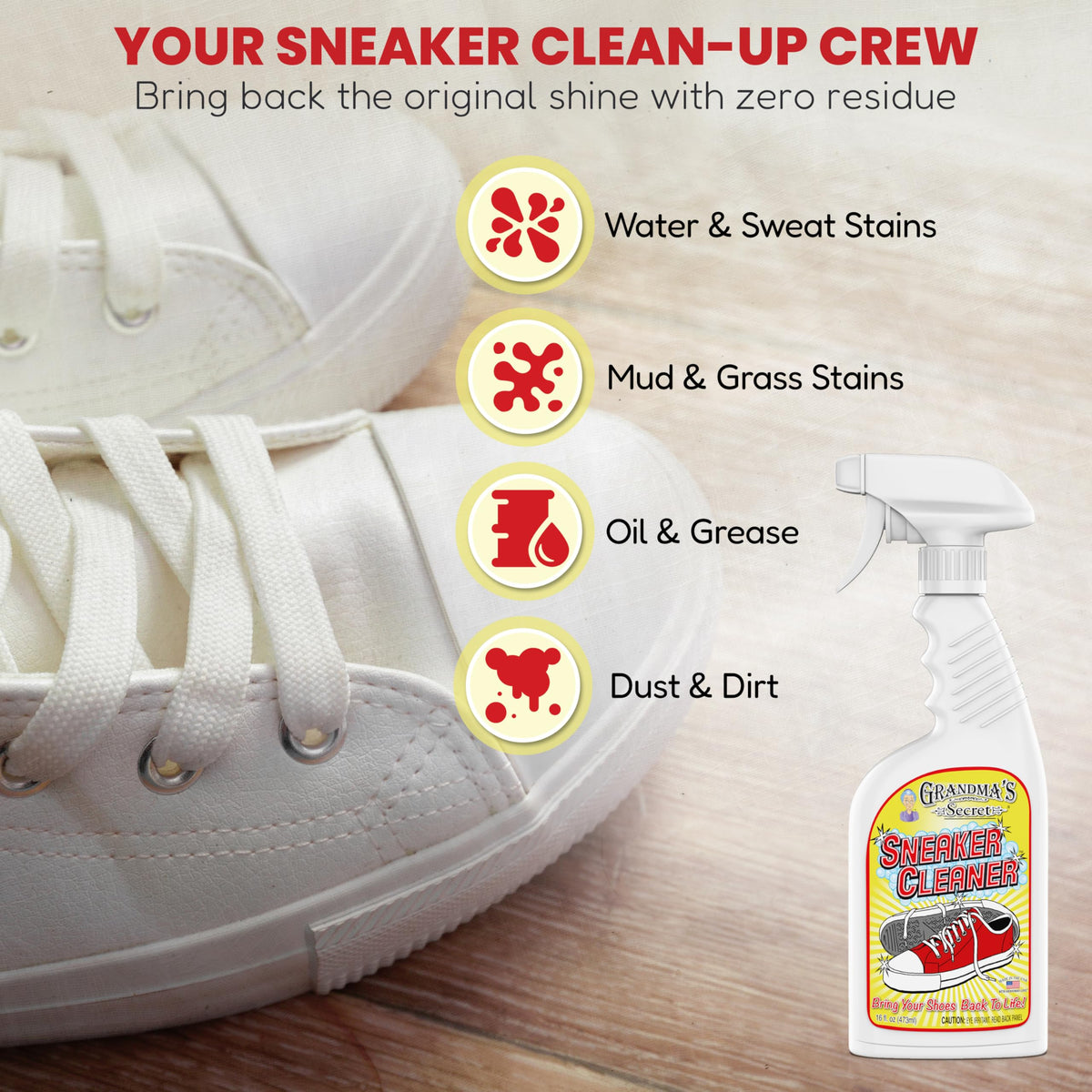 Sneaker Cleaner (48 Fl Oz)