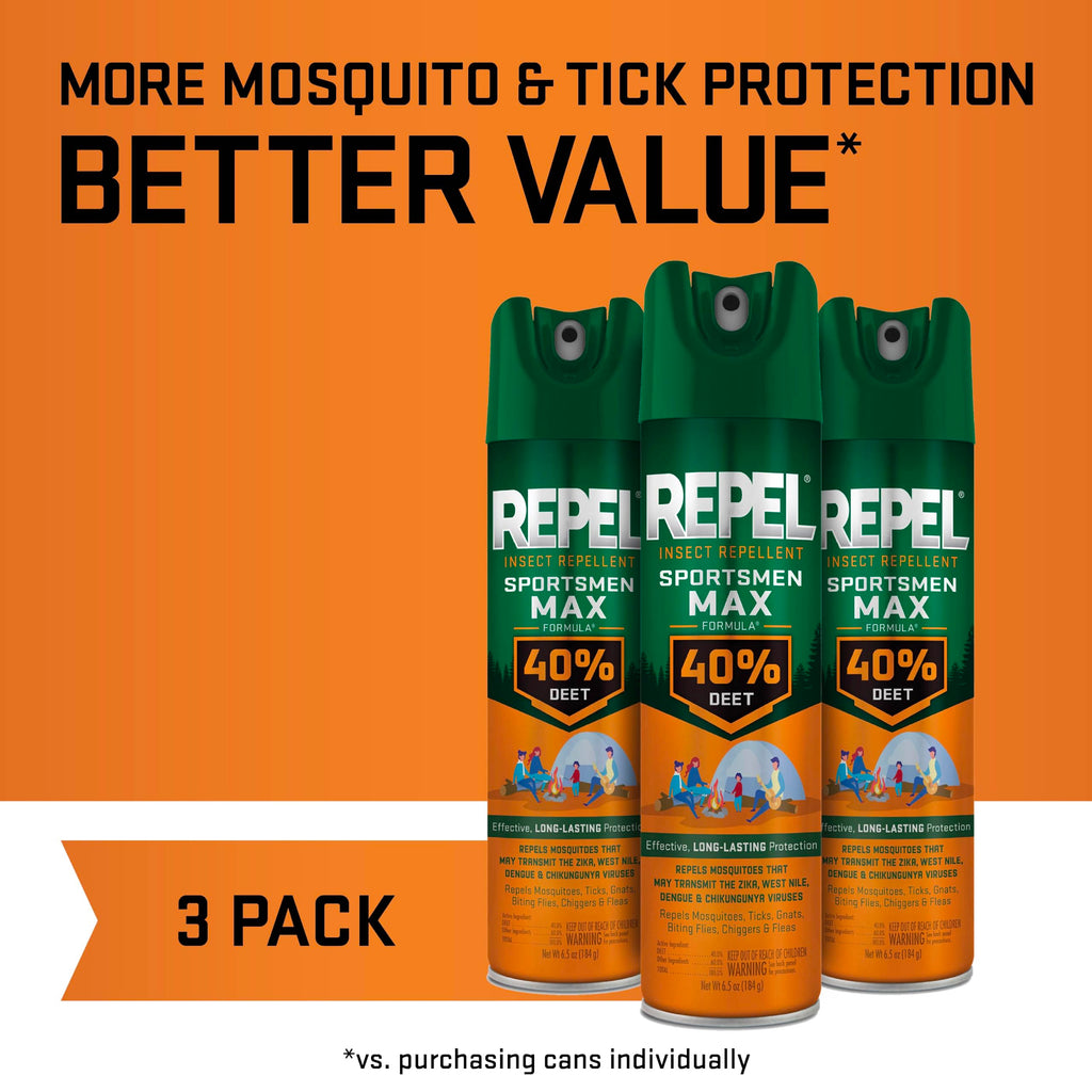 Repel Insect Repellent - 6.5 Oz, 3 Pack