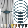 Magnetic Curtain Tiebacks Rope Decorative Holdbacks for Drapes Nieffeiy