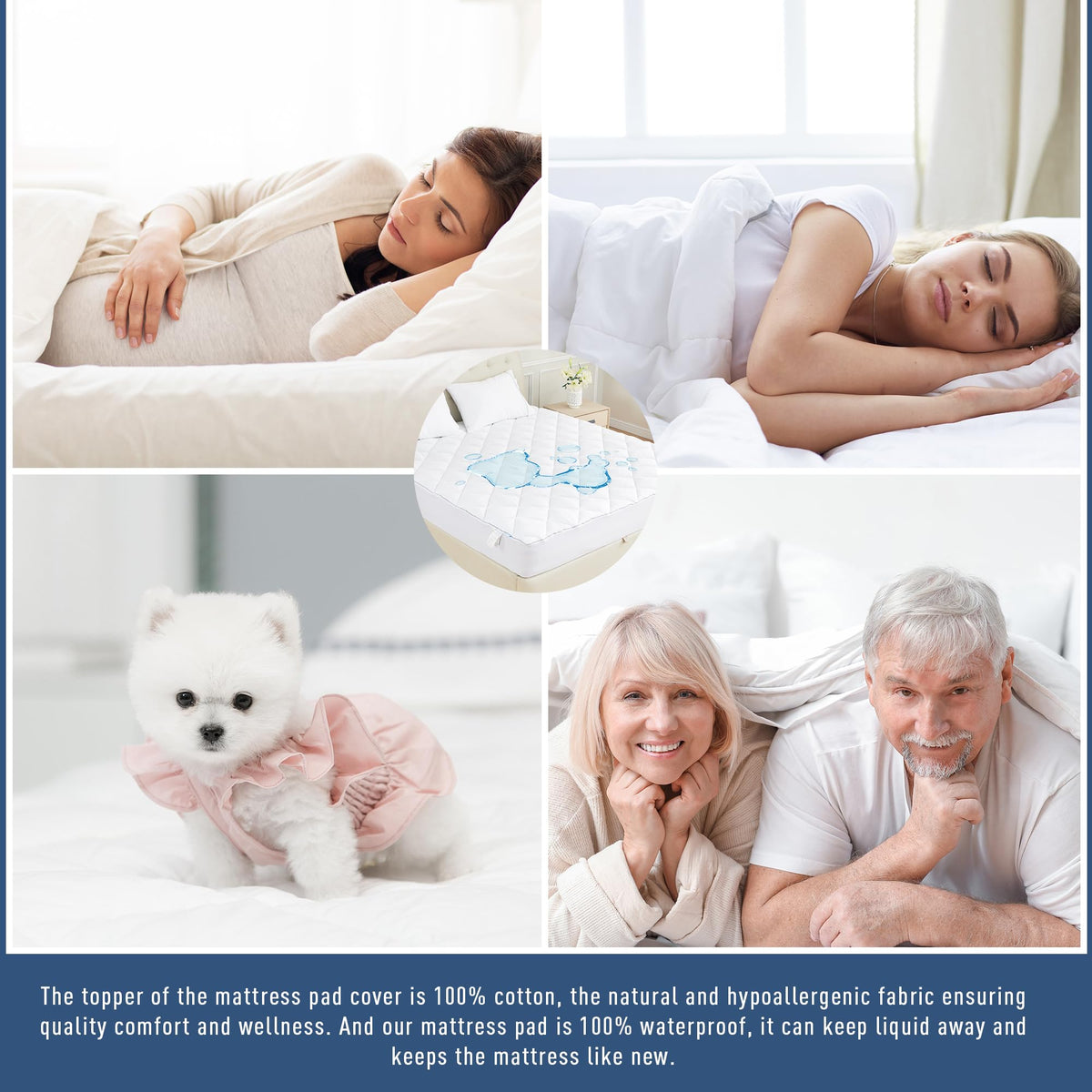 King Mattress Pad Waterproof