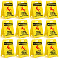 MATTHEW CLEANING 19'' Industrial Wet Floor Sign 12 Pack 2