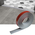 Floor Door Flat Transition Strip & Self Adhesive Vinyl Edge Trim (236 Foot)