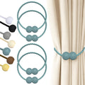 Magnetic Curtain Tiebacks Blue 4pcs (100 grams)