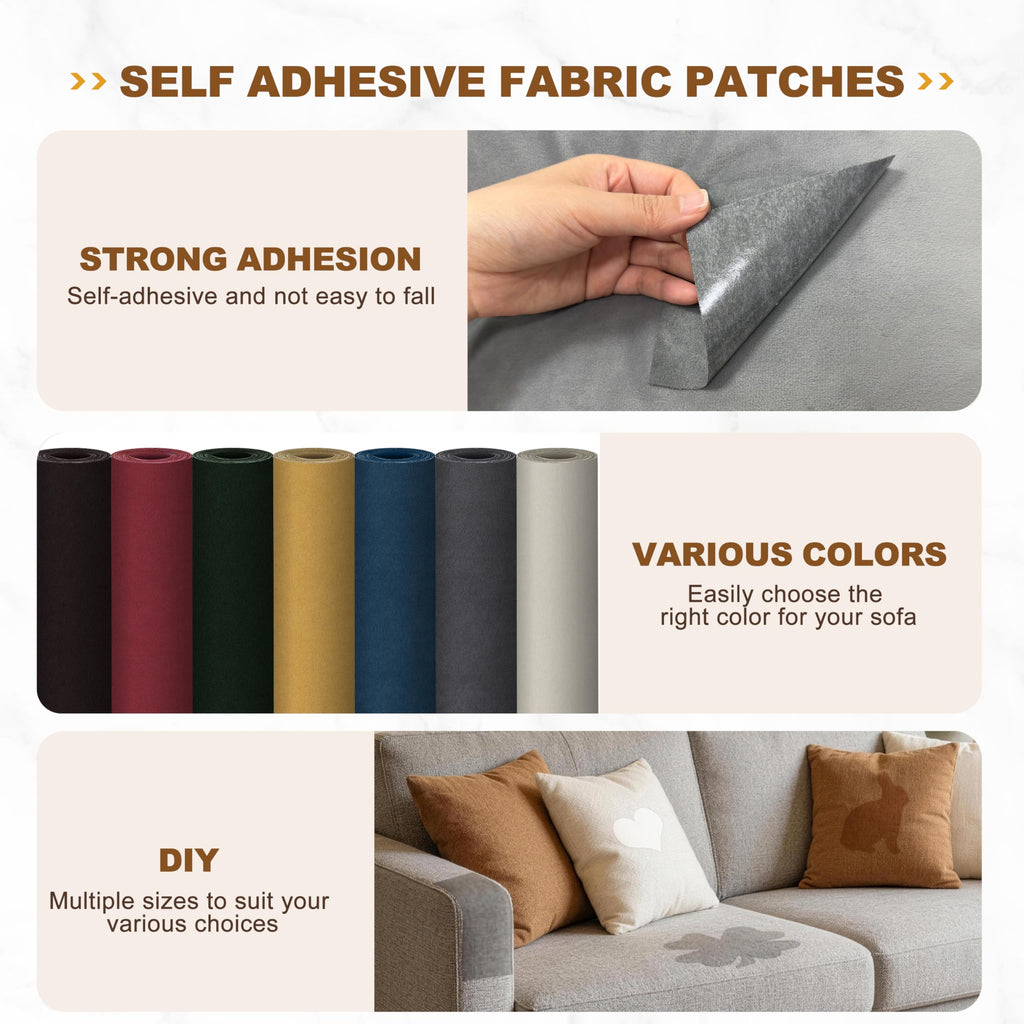Sofa Fabric Repair Patch (2 Count)