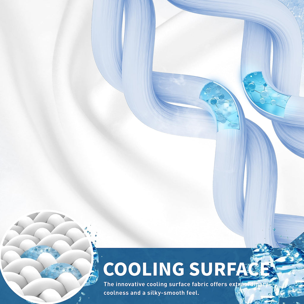 Cooling California King Mattress Pad Cover for Hot Sleepers