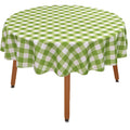 Waterproof Plaid Tablecloth Fabric
