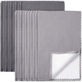 10 Pcs Silver Jewelry Polishing Cloths 6 x 8 inches Jewelry Cleaning Cloth Sterling Polish Cloths for Jewelry (10 Count)