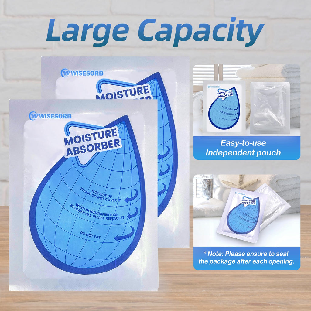 100 Gram 20 Packs Moisture Absorbers (20 Count)