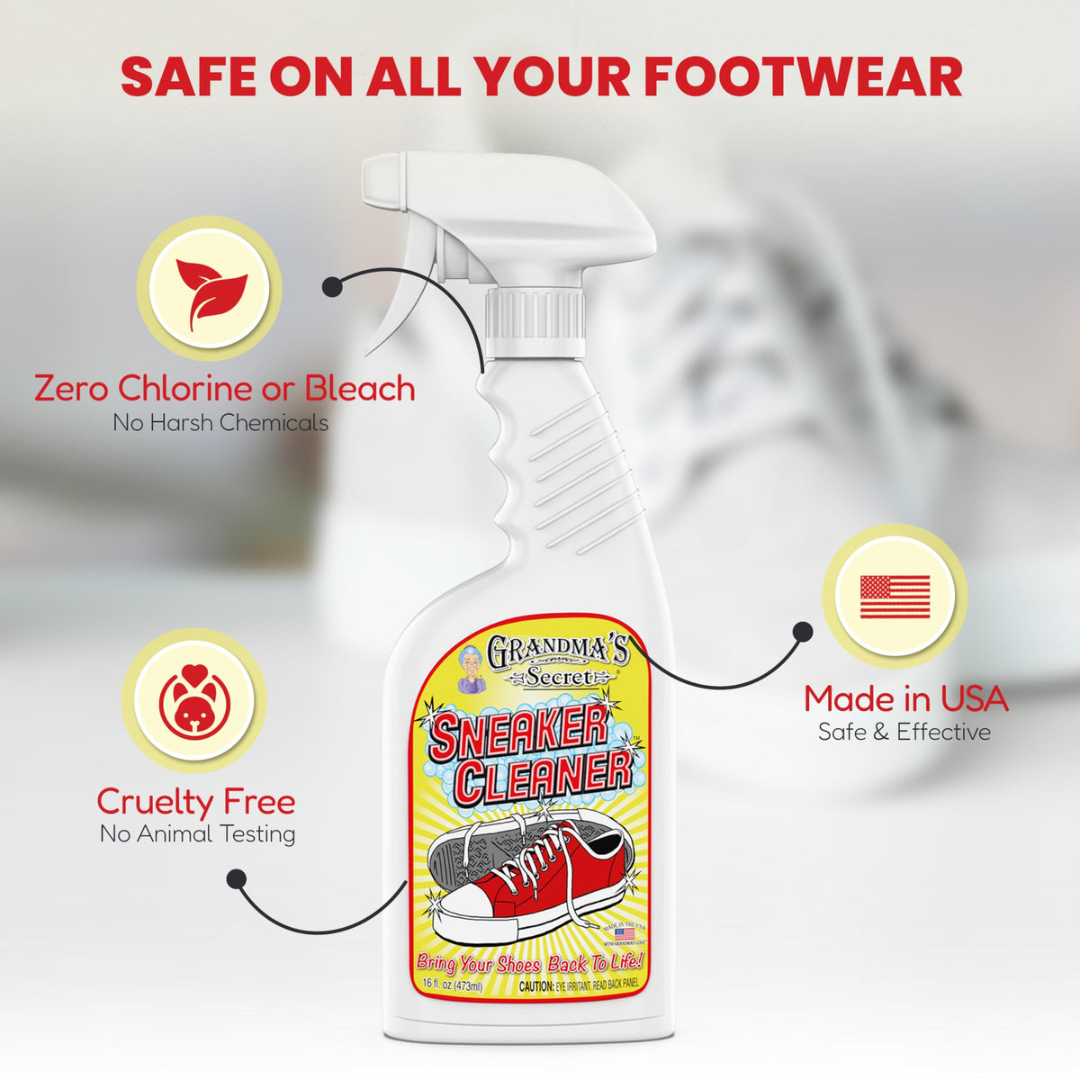 Sneaker Cleaner (48 Fl Oz)