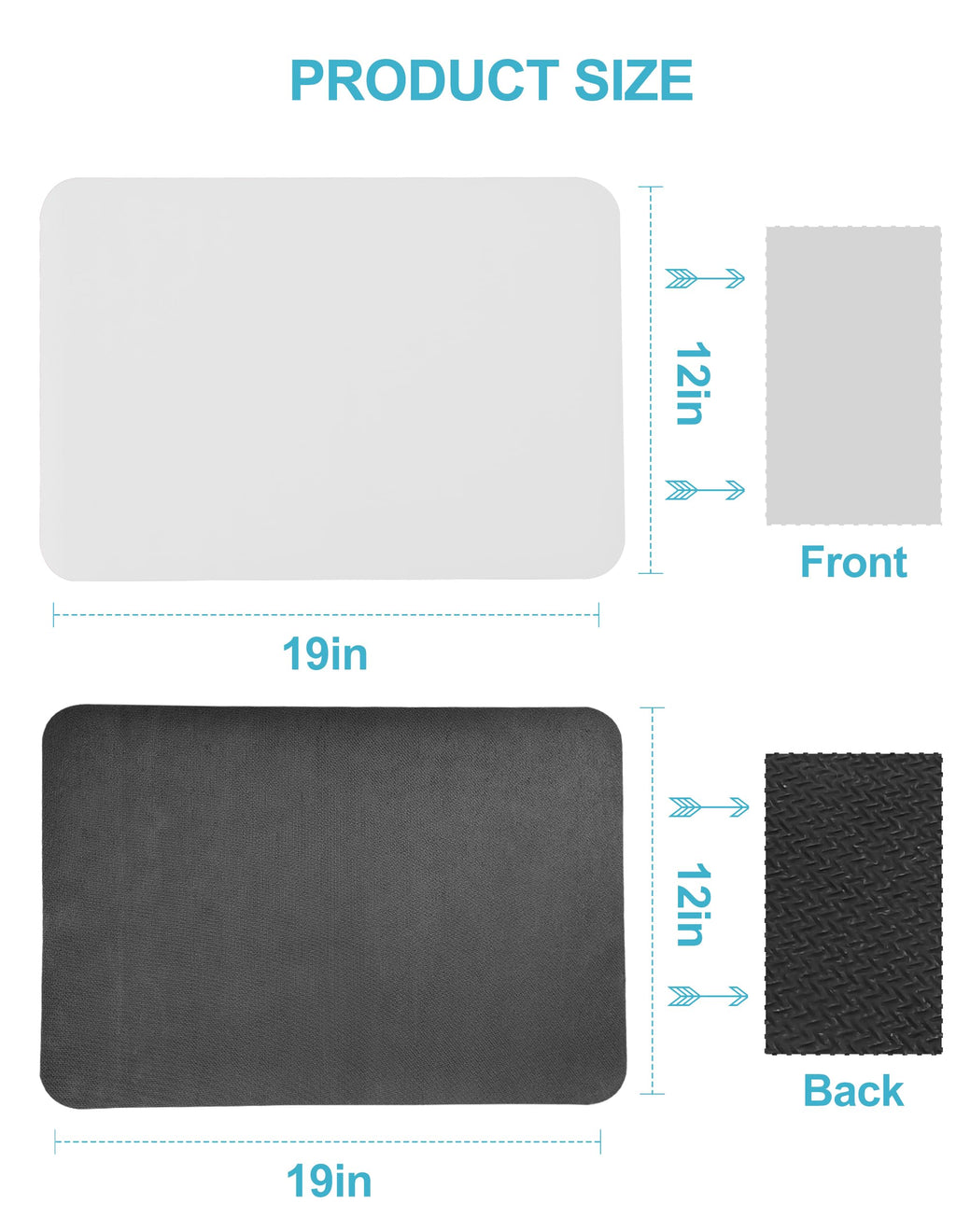 Dish Drying Mat for Kitchen Counter