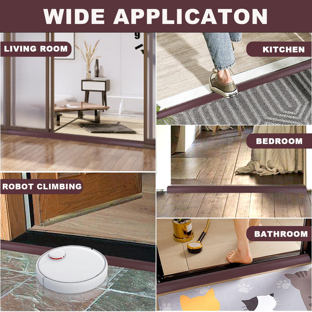 Vinyl Floor Transition Strip Self Adhesive Door Threshold Strip