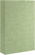 uxcell Decorative Books, 8.7 x 5.9 Linen Fake Books for Decoration Faux Decor Book for Modern Aesthetic Home Office Coffee Table Shelf Desktop Display, Grass Green