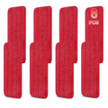 8 Pack 16.5 inch Reusable Mop Pads Microfiber Spray Mop Replacement Heads for Wet (8 Count)