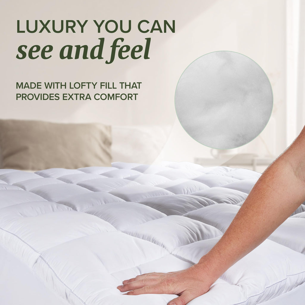 Twin XL Size Hybrid Mattress Protector & Pad
