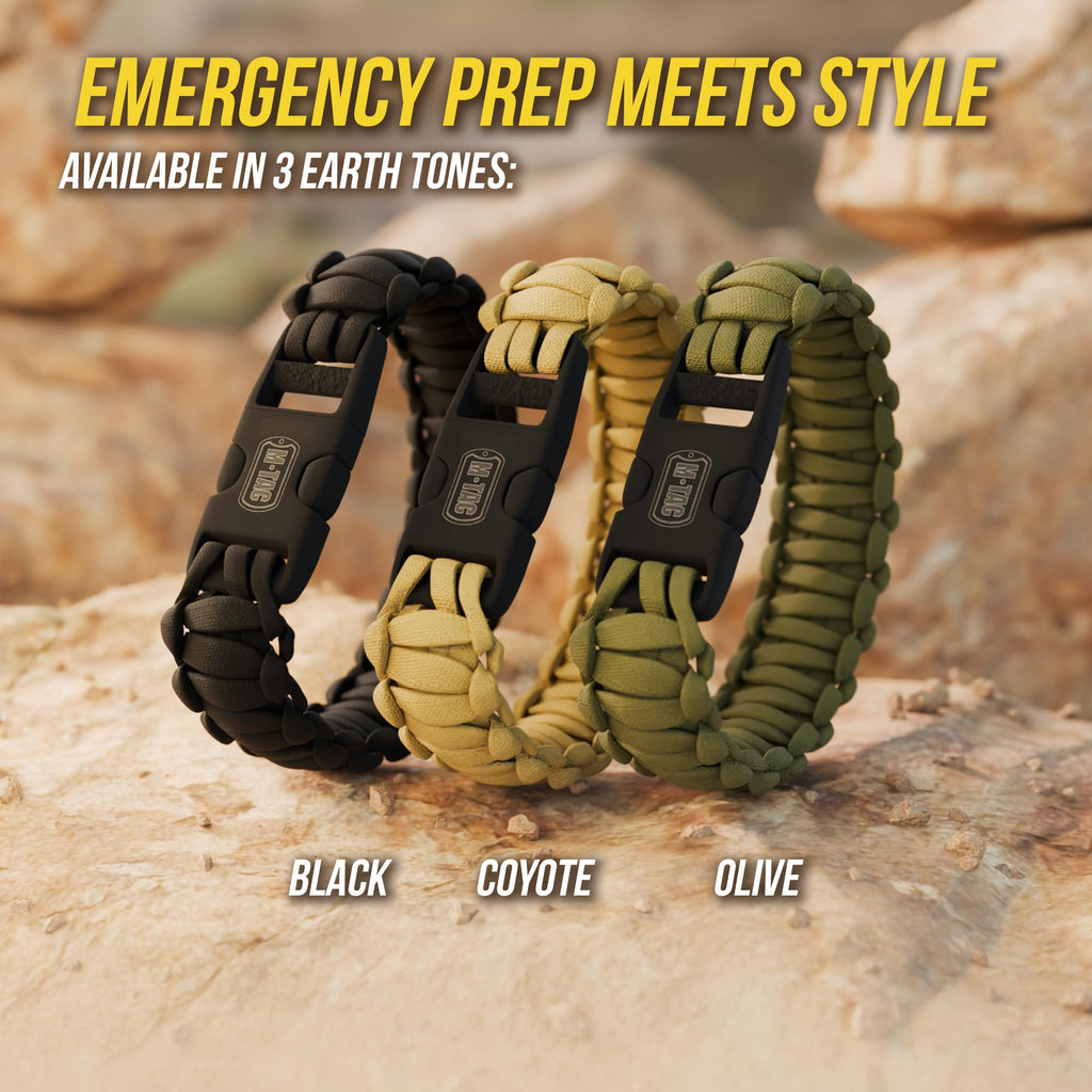 M-Tac Paracord Bracelet - Black