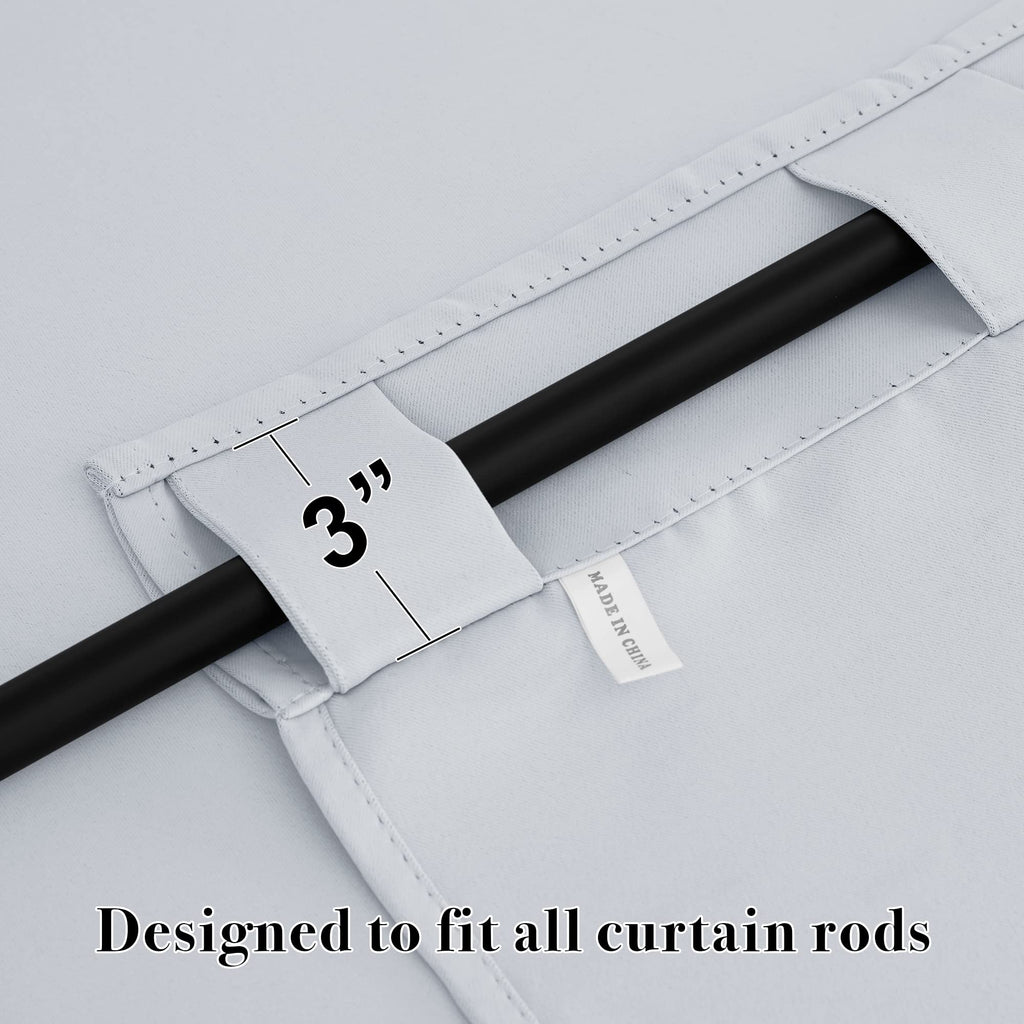 Privacy Bathroom Curtains (2 Count)