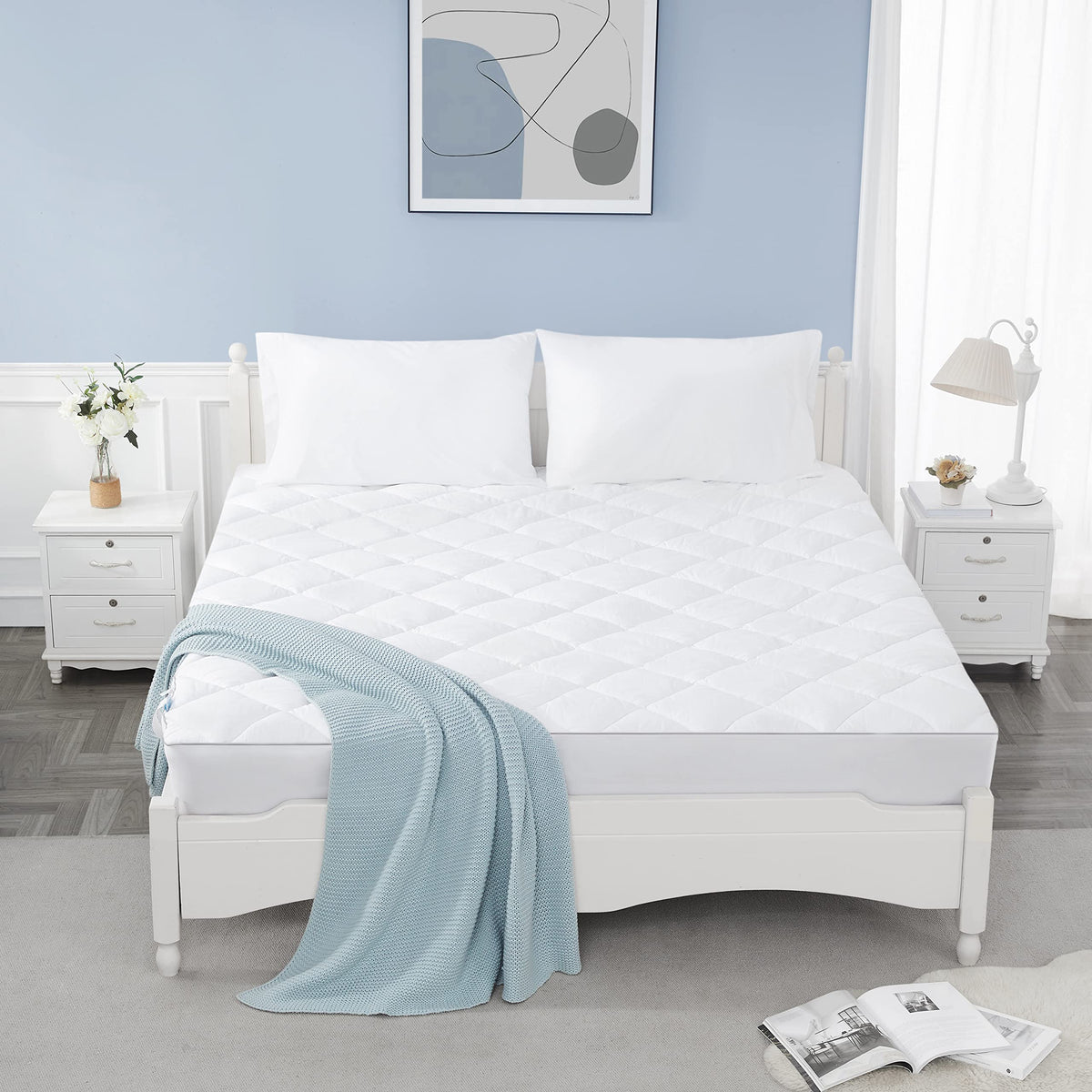 Twin XL Mattress Pad College Dorm