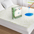 King Mattress Protector Waterproof Mattress Pad Washable Bamboo Rayon Mattress Cover Breathable Noiseless Bed Protector 5"