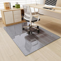 Tempered Glass] 36" x 55" Glass Office Chair Mat for Carpet