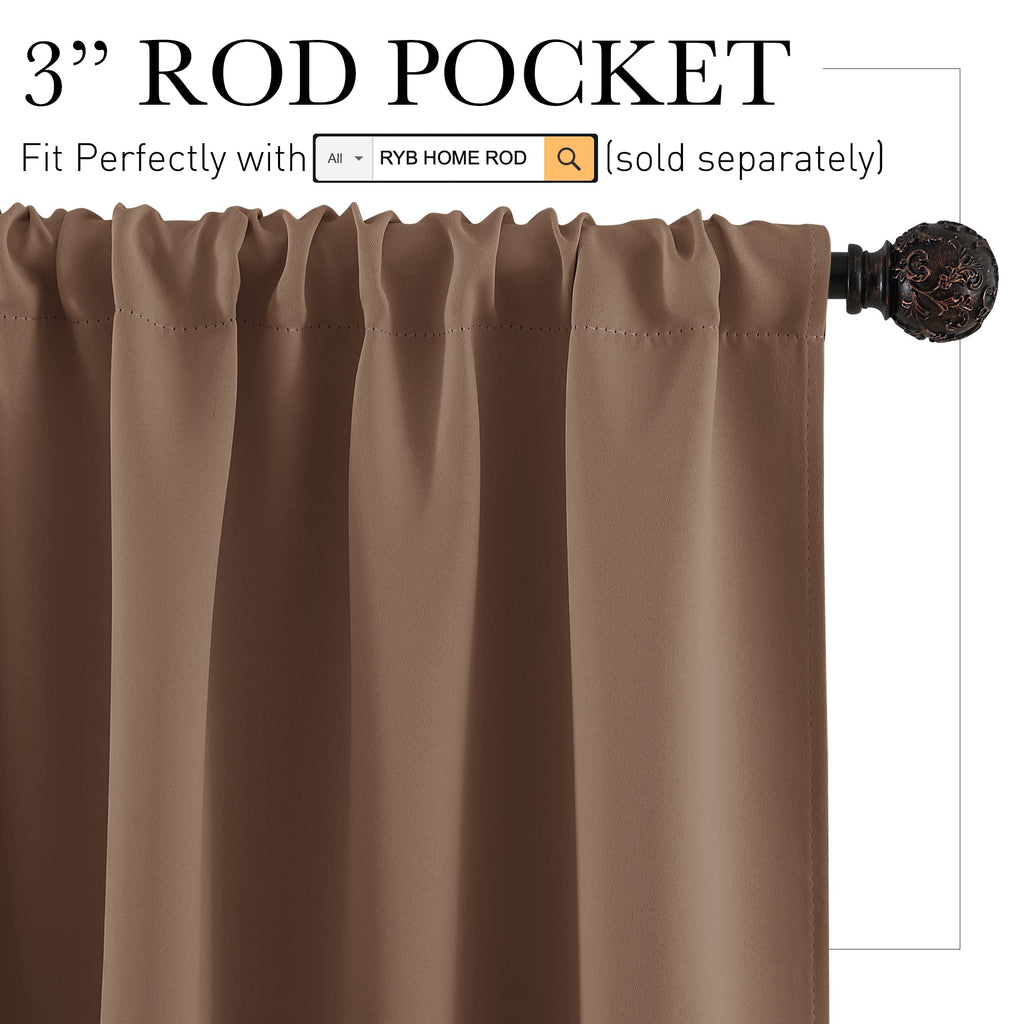 Half Curtain Tiers 36 inch Length (2 Count)