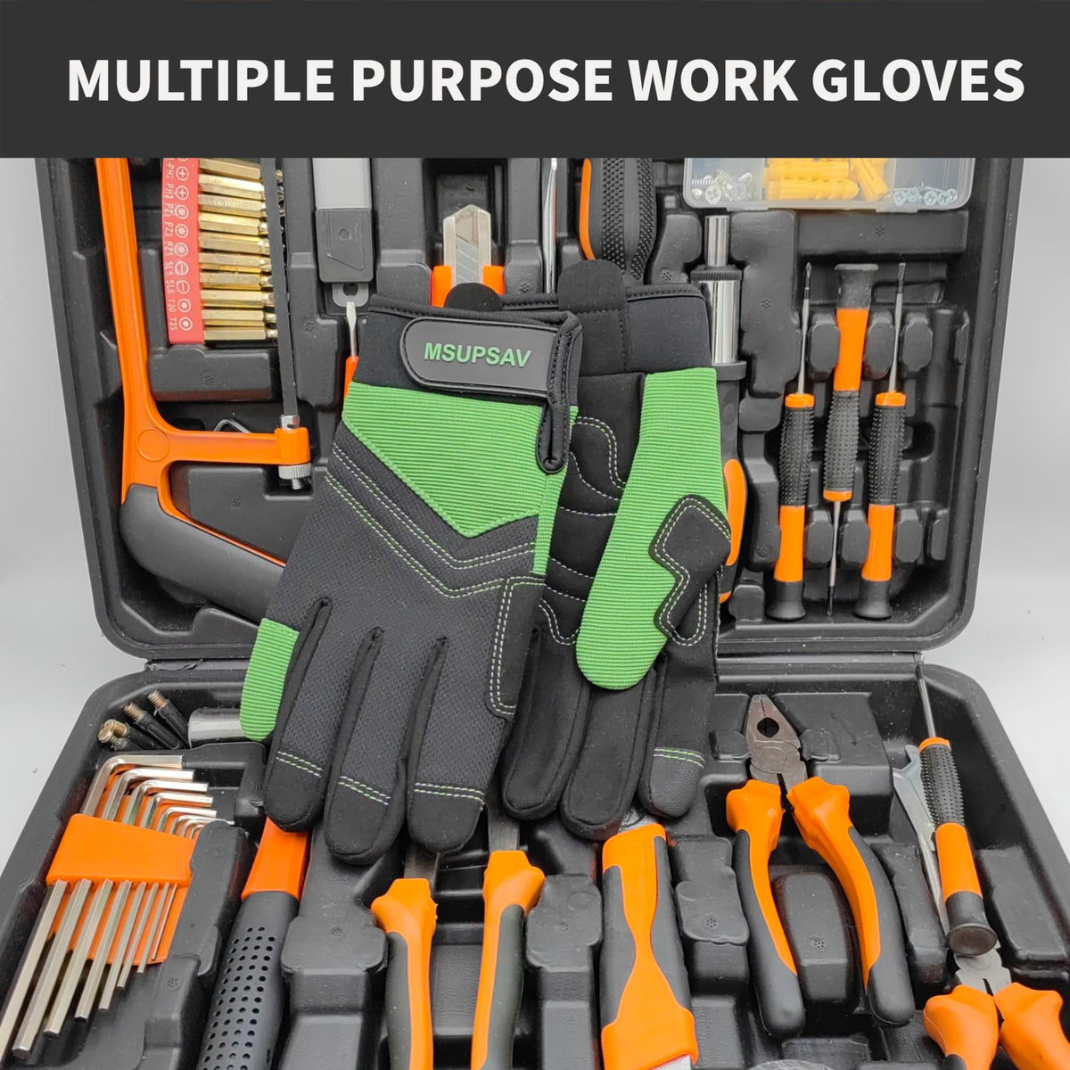 2 Pairs Outdoor Work Gloves