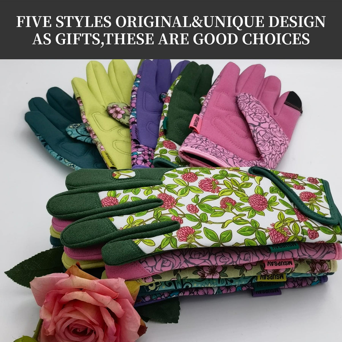 2 Pairs Gardening Gloves