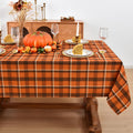 Waterproof Checkered Tablecloth Fabric
