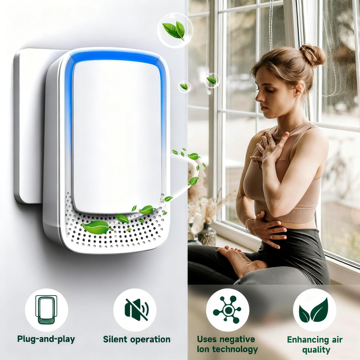Air Ionizers for Home (6 Count)