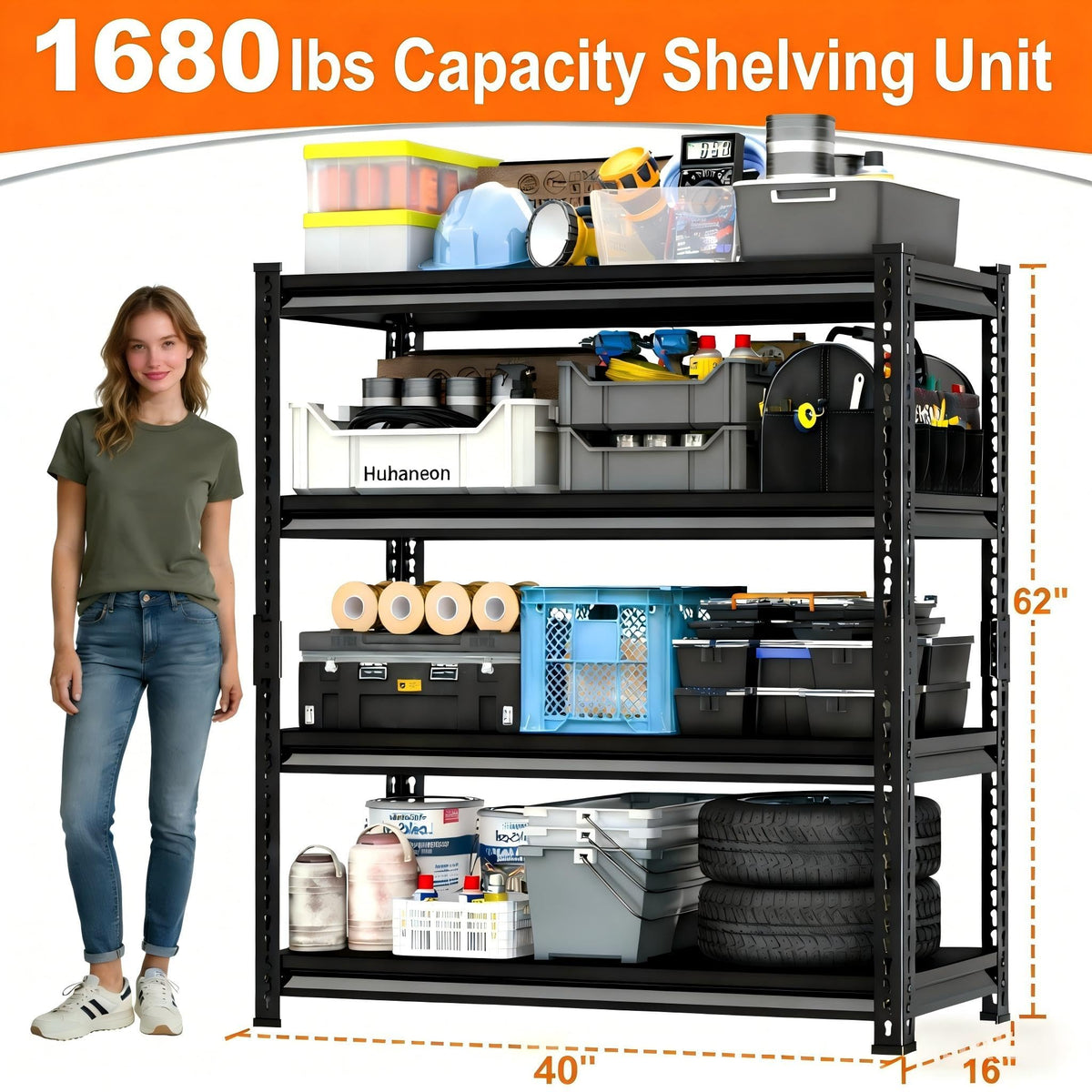 Metal Garage Shelving for Storage
