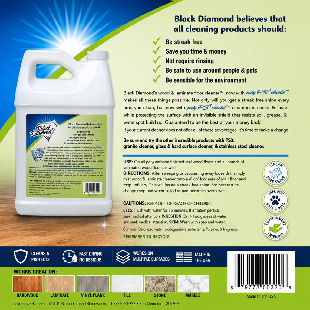 Wood & Laminate Floor Cleaner (128 Fl Oz)