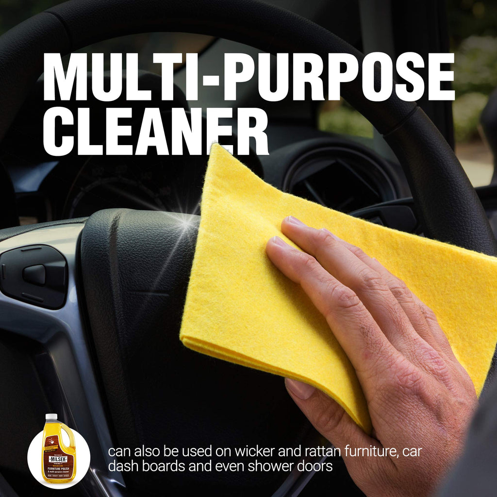 Furniture Polish and Wood Cleaner with Lemon Oil (64 Fl Oz)