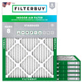 30x32x1 Air Filter MERV 8 Dust & Allergy Defense (6 Count)