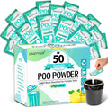 Poo Powder for Portable Toilet Gel Powder, Camping Toilet Gel 50PCS