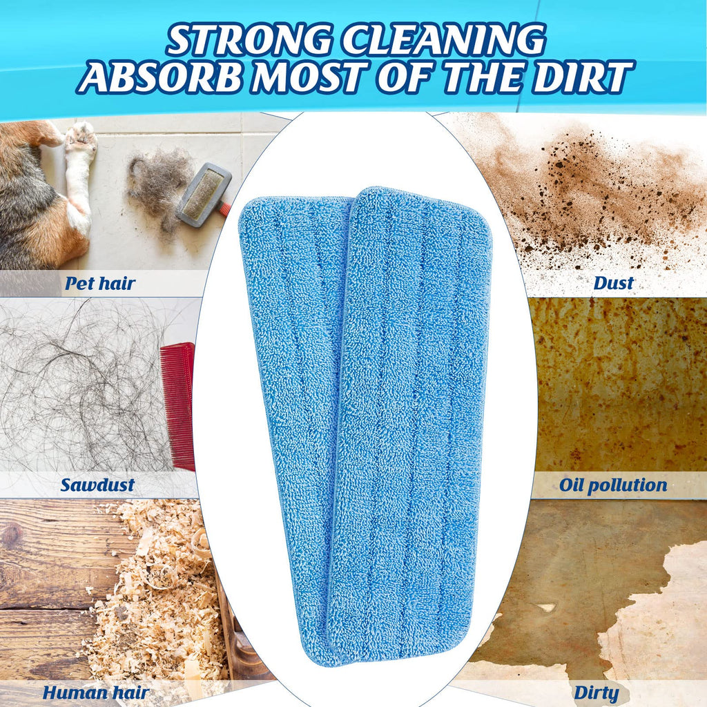 36 Pcs Microfiber Mop Pads Replacement Heads (48 Count)