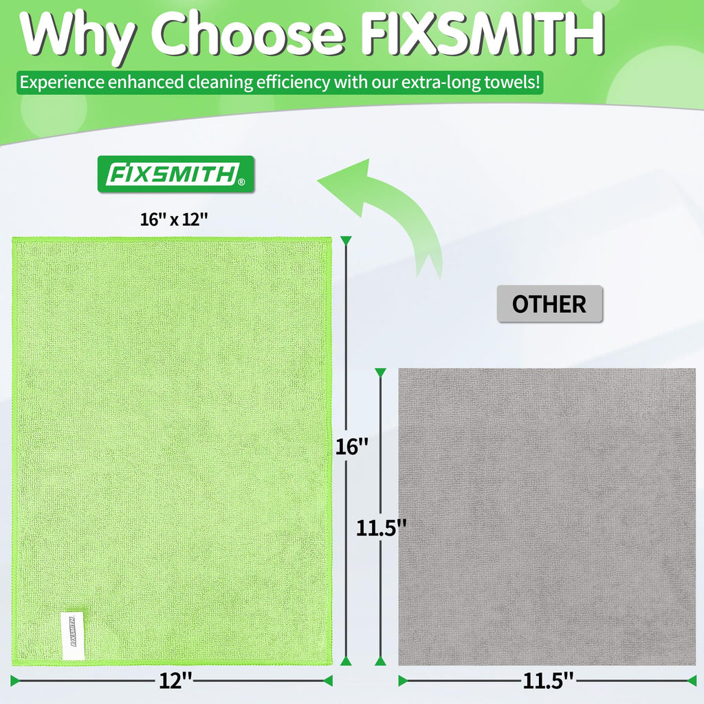 Sage Green Microfiber Cleaning Cloth (12 Count)