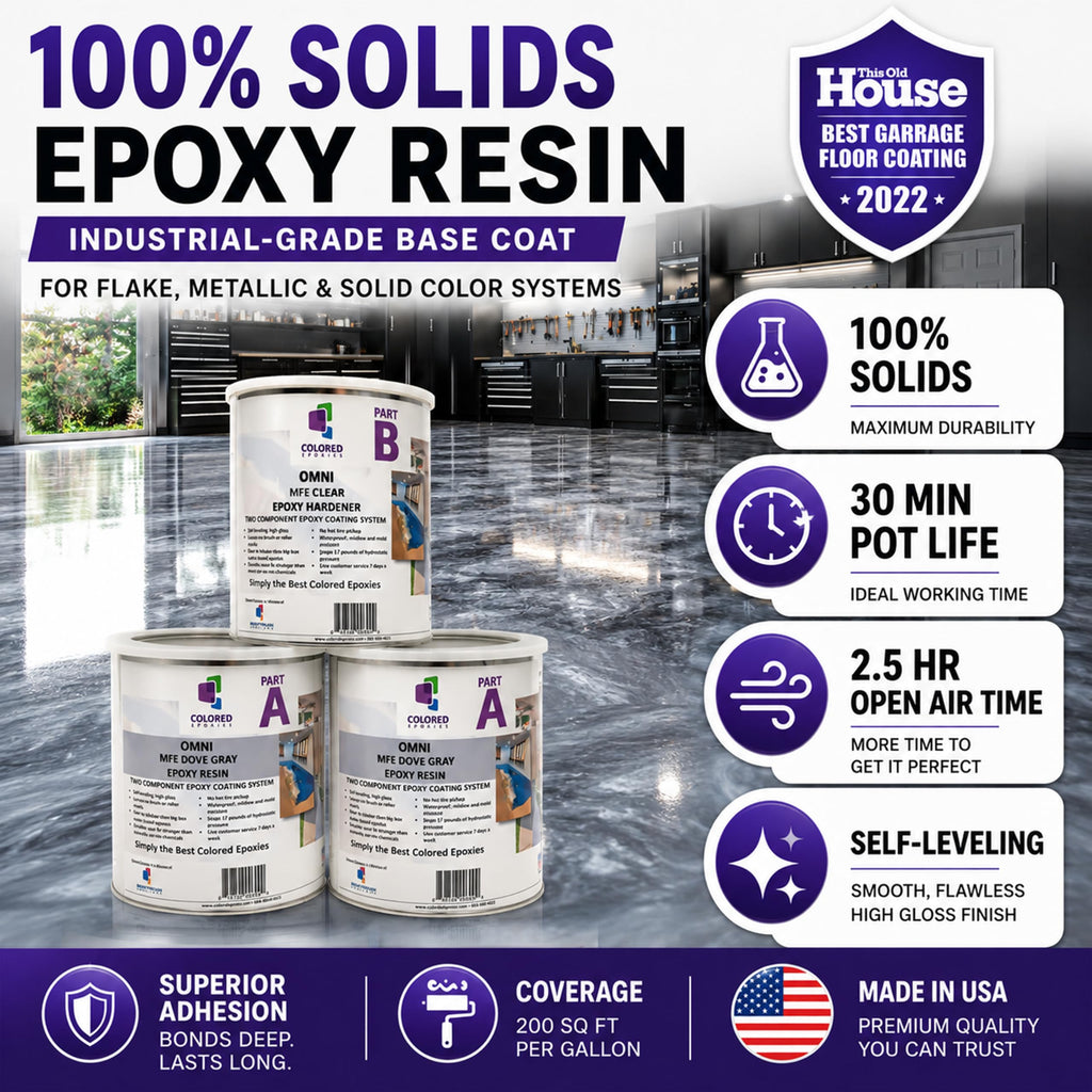 Mongoose Beige Epoxy Resin Coating Made with Beautiful and Vibrant Pigments (1920 Fl Oz)
