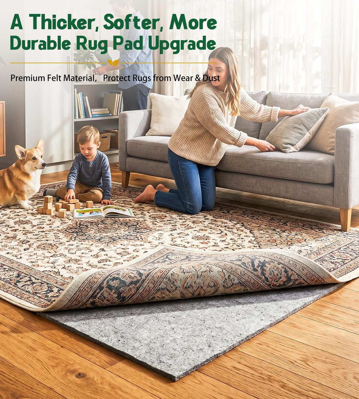 Felt Rug Pad 2.5x9