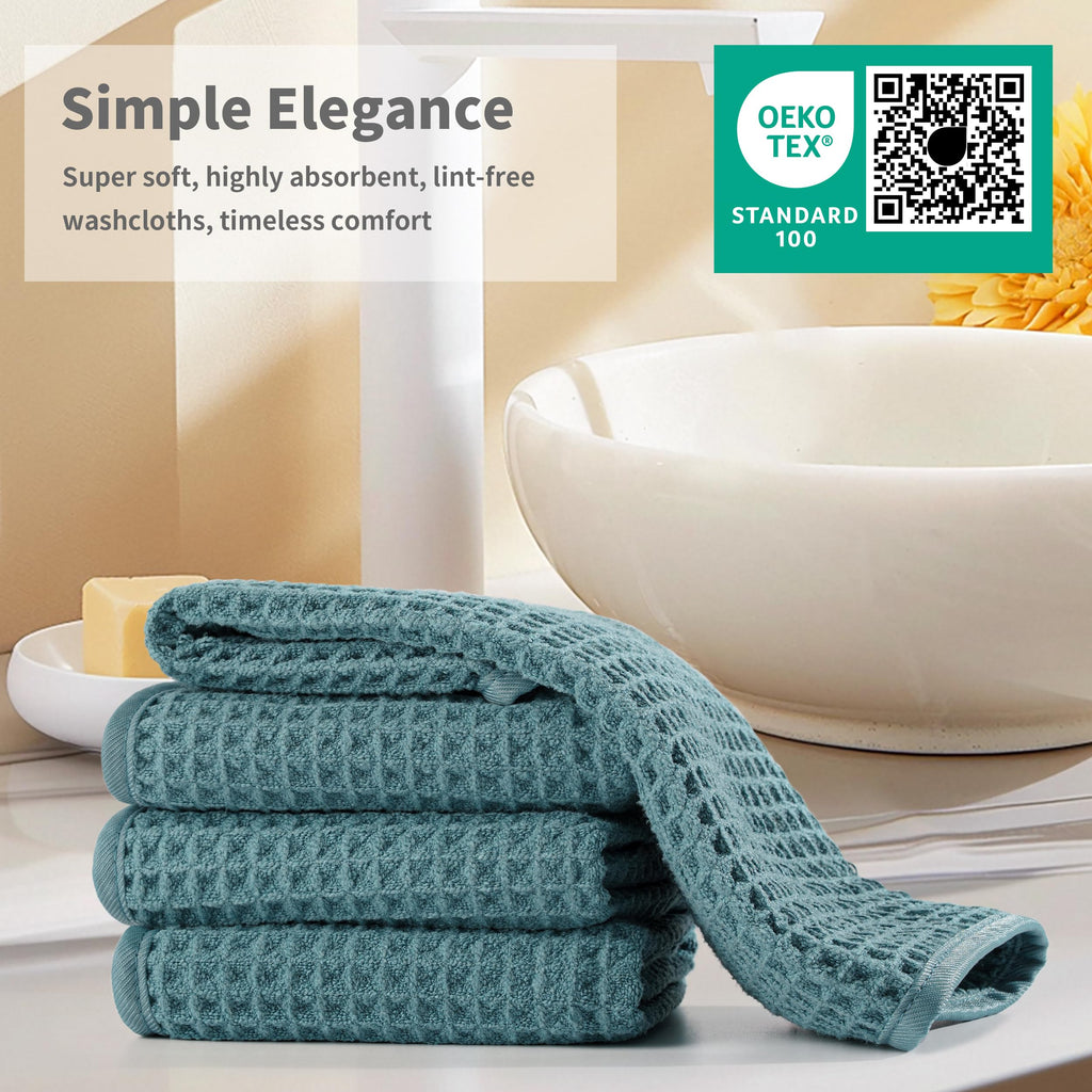 ber Waffle Face Towels (2 Count)