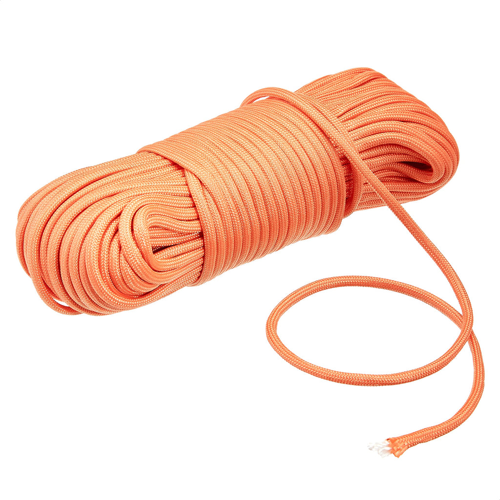 Amazon Basics 550 Type III Paracord, 7-Strand Nylon Core, High Strength for Hiking, Camping, Survival and DIY Crafts, 5/32 in x 100 ft (4mm x 30.5m), Orange