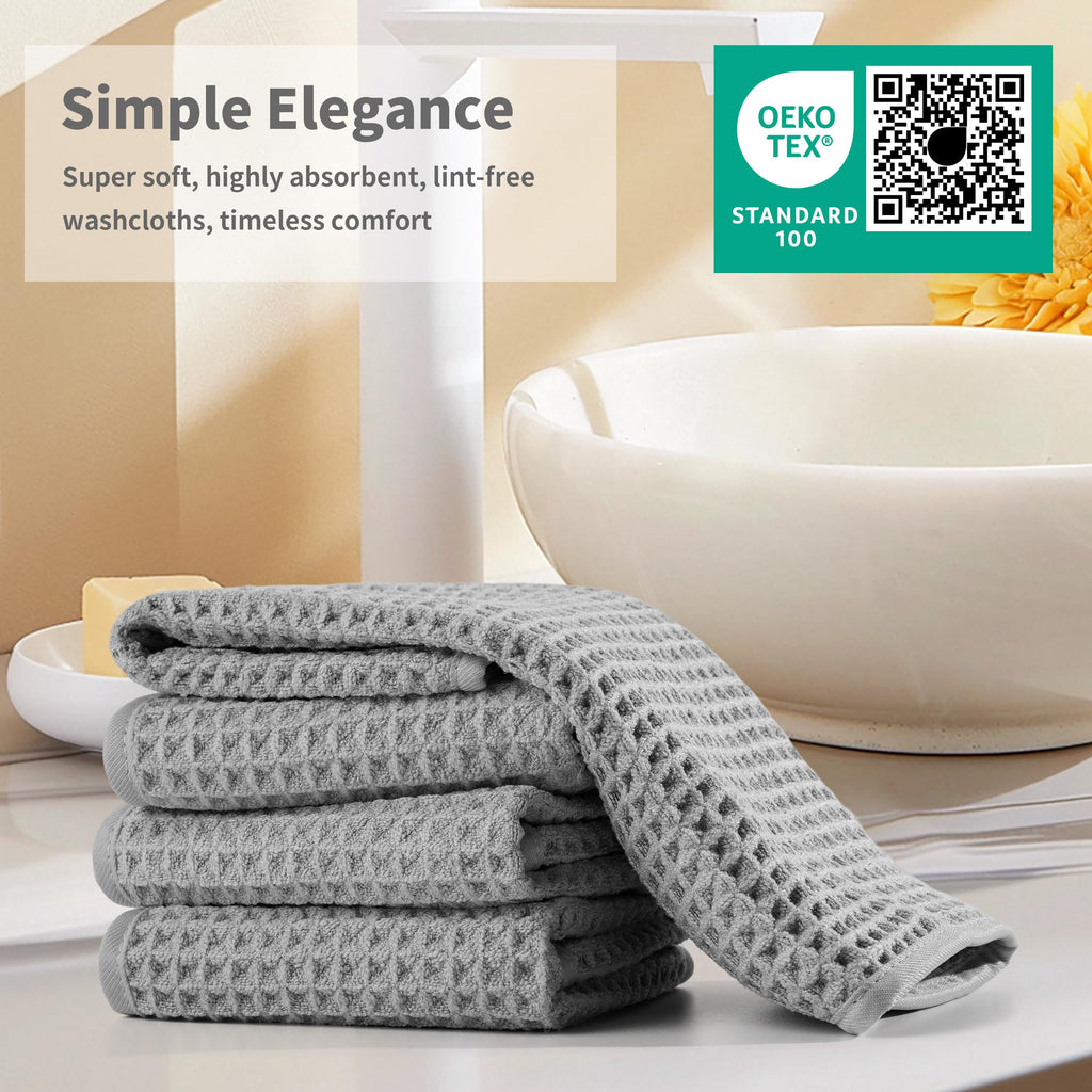 ber Waffle Face Towels (2 Count)