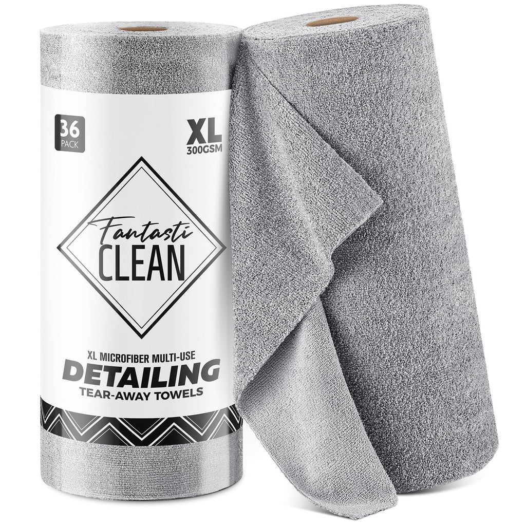 Microfiber Cleaning Cloth Roll (36 Count)