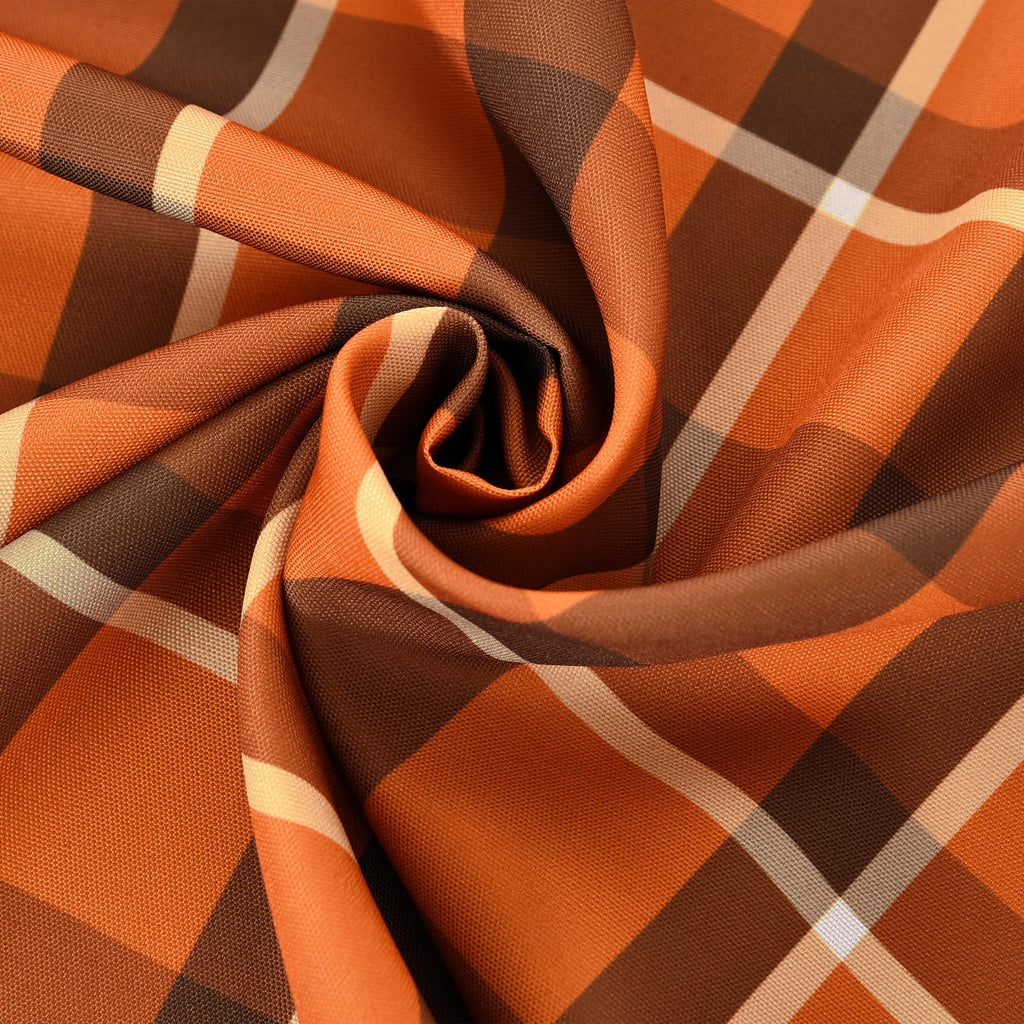 Gingham Plaid Tablecloth