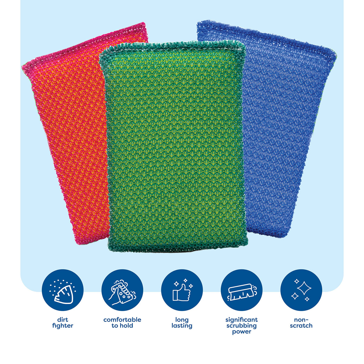 Multi Purpose Scouring Pad (6 Count)
