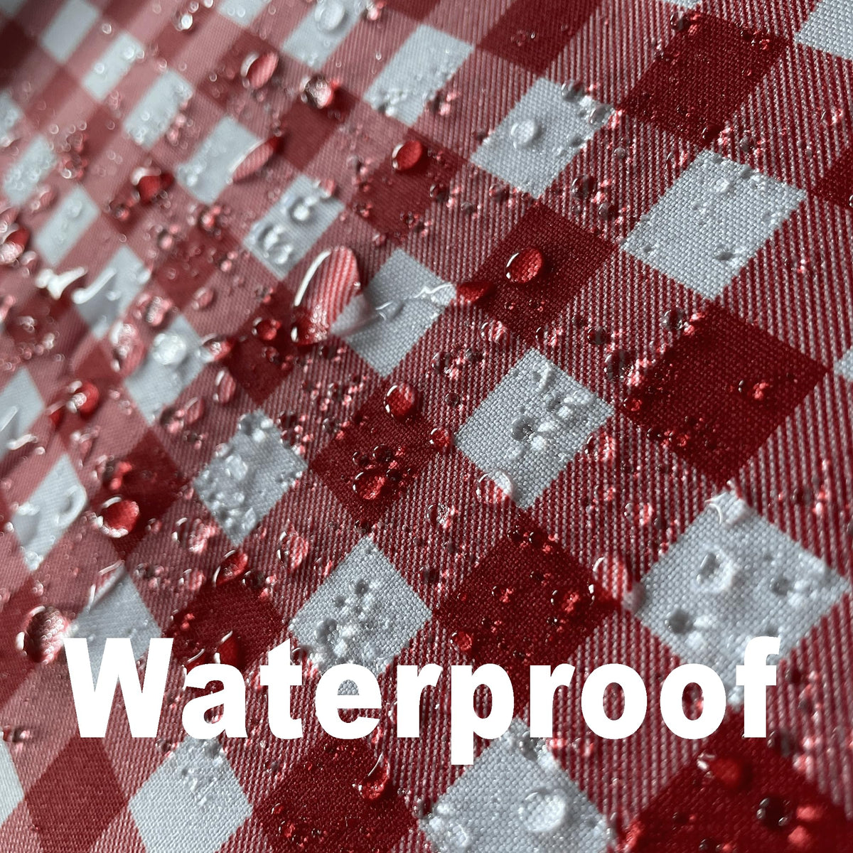 Waterproof Plaid Tablecloth Fabric