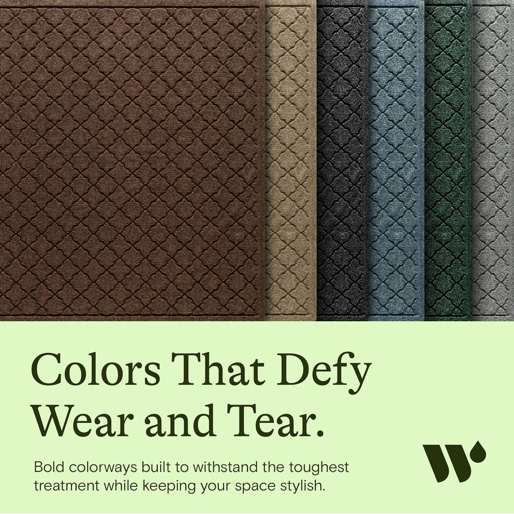 Cordova Front Door Mat Indoor Outdoor Entrance (10 Sq Ft)