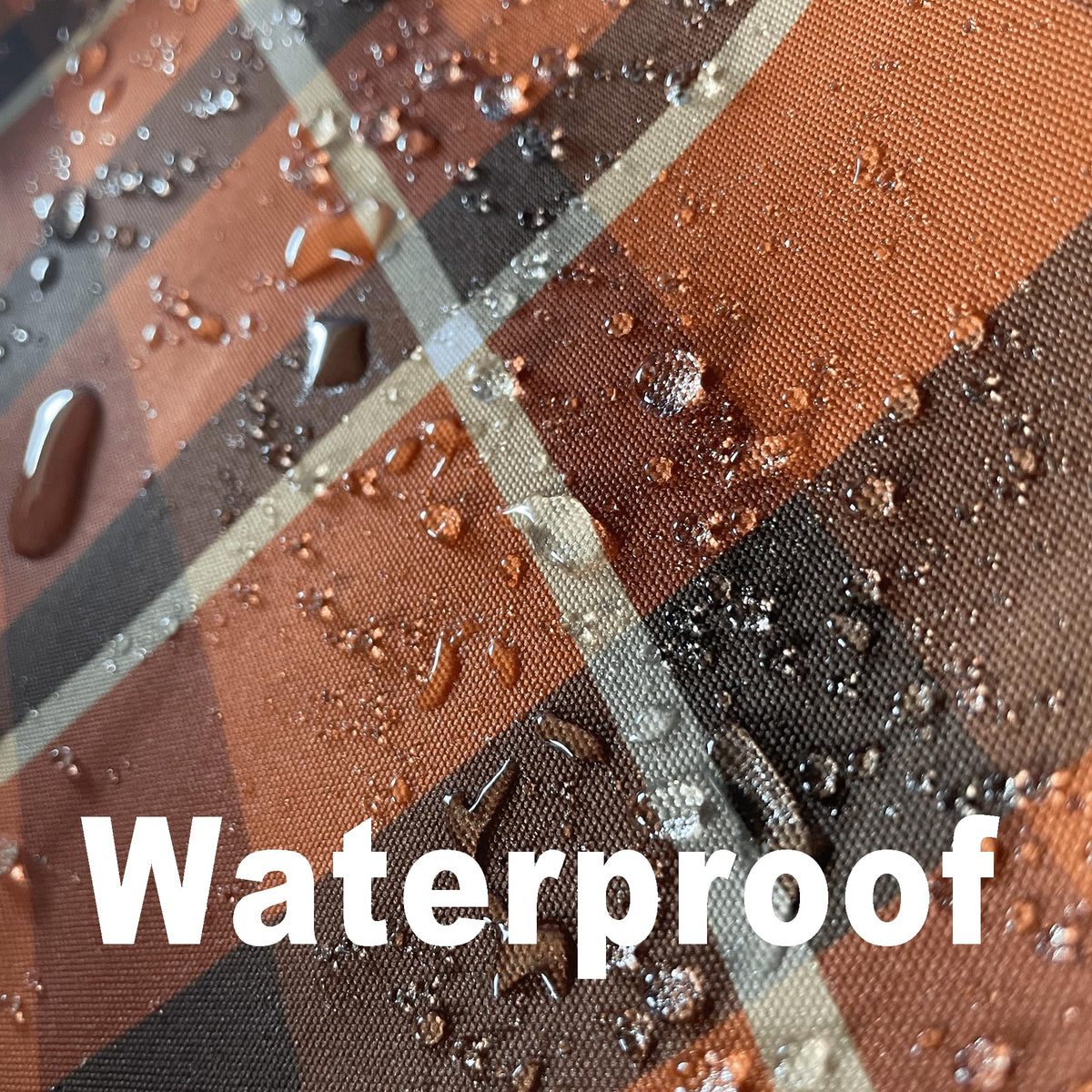 Waterproof Checkered Tablecloth Fabric