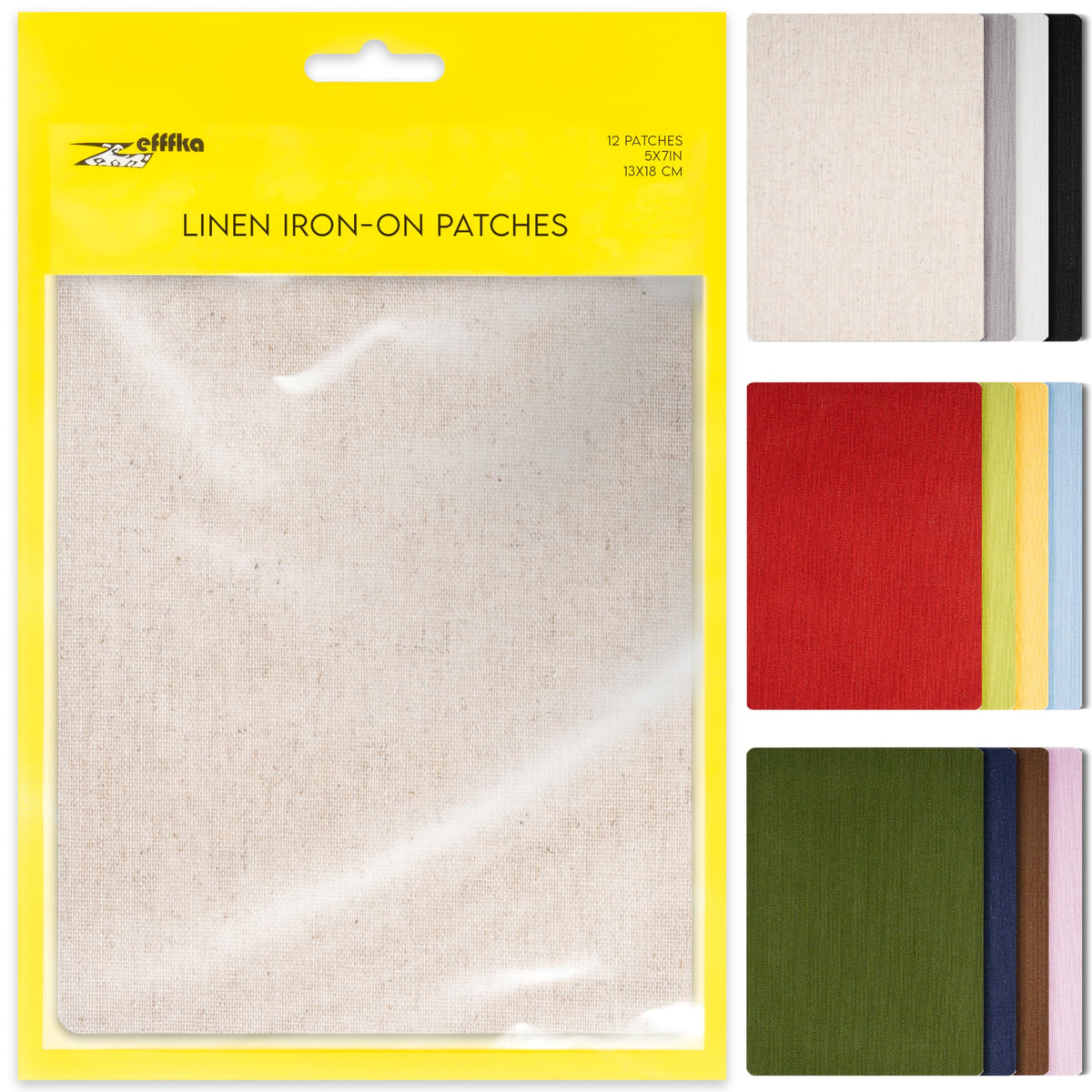 12 Pack Linen Iron (12 Count)