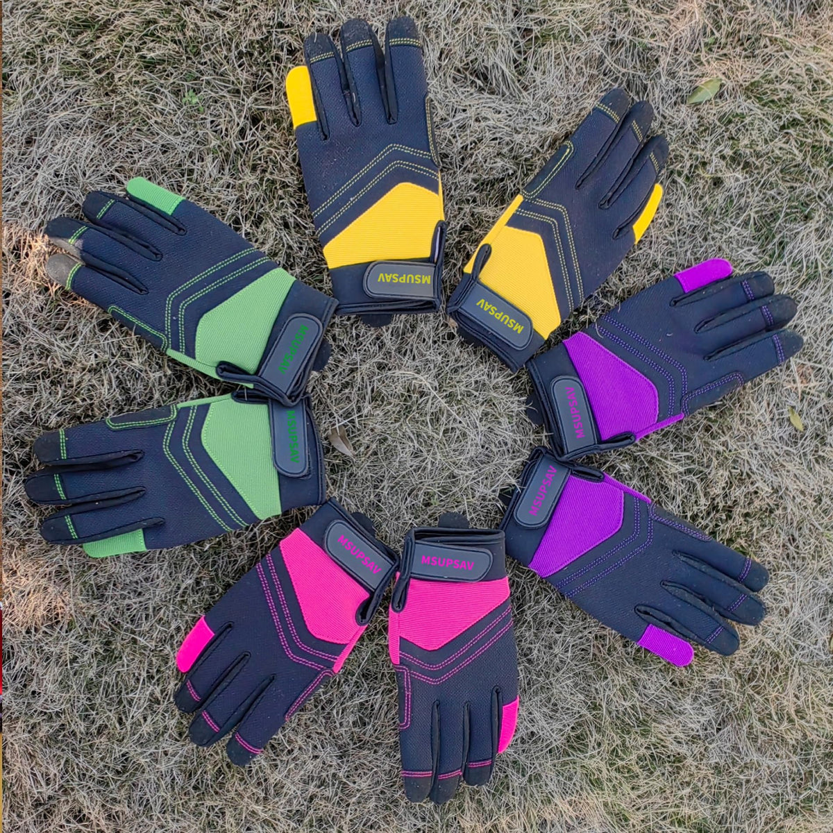 2 Pairs Outdoor Work Gloves
