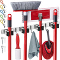 Wall Mount Hanger for Brooms & Mops
